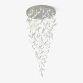 Glass Feathers Chandelier